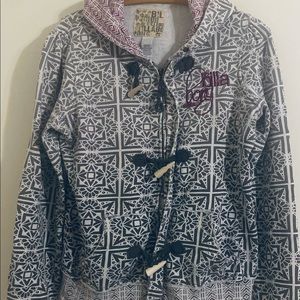Billabong Ombré Hoodie Size L